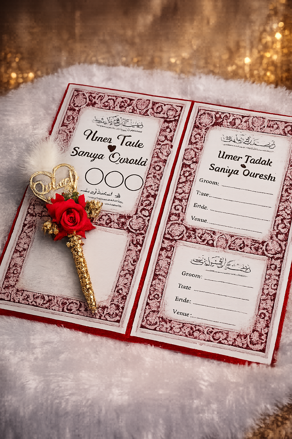 wedding card